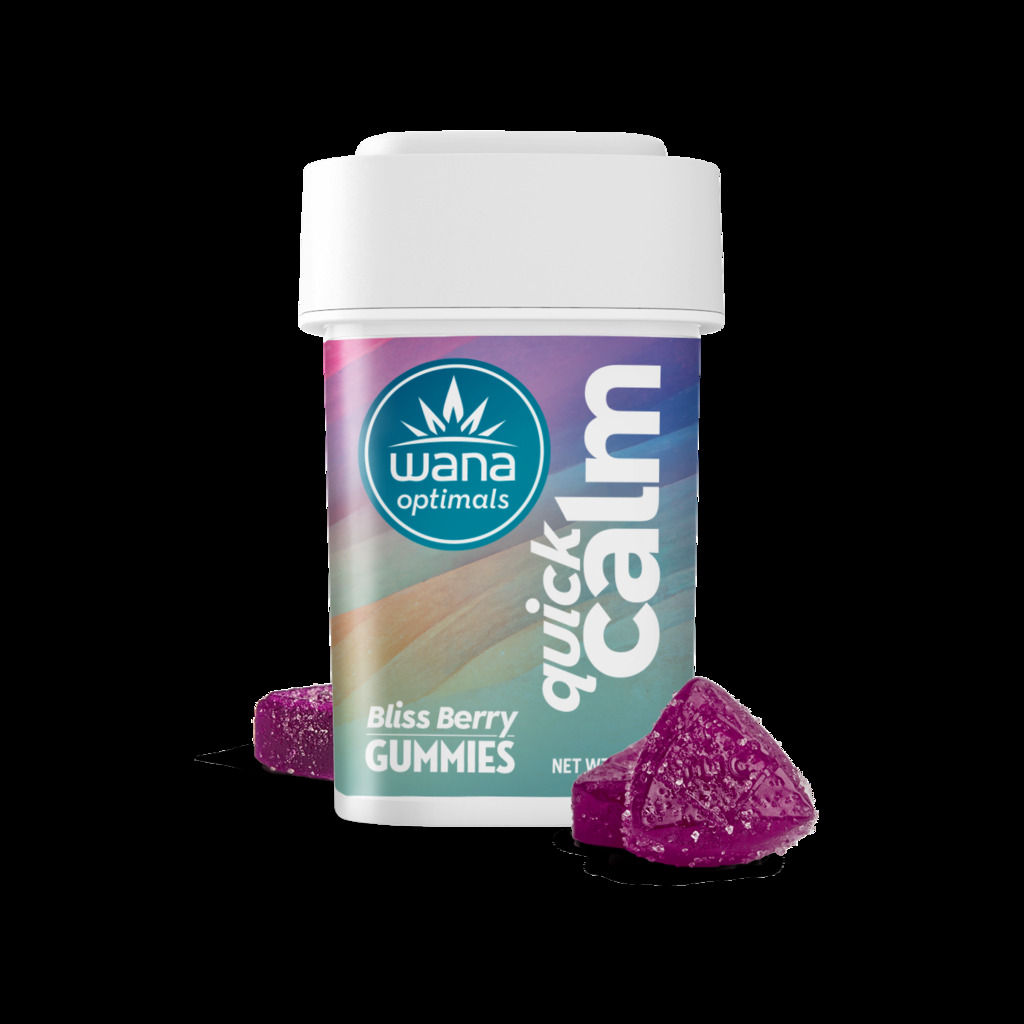 Photograph of product: Bliss Berry Quick Calm 10:10:1 CBG:CBD:THC - ["100mg [10pk] Candy"]