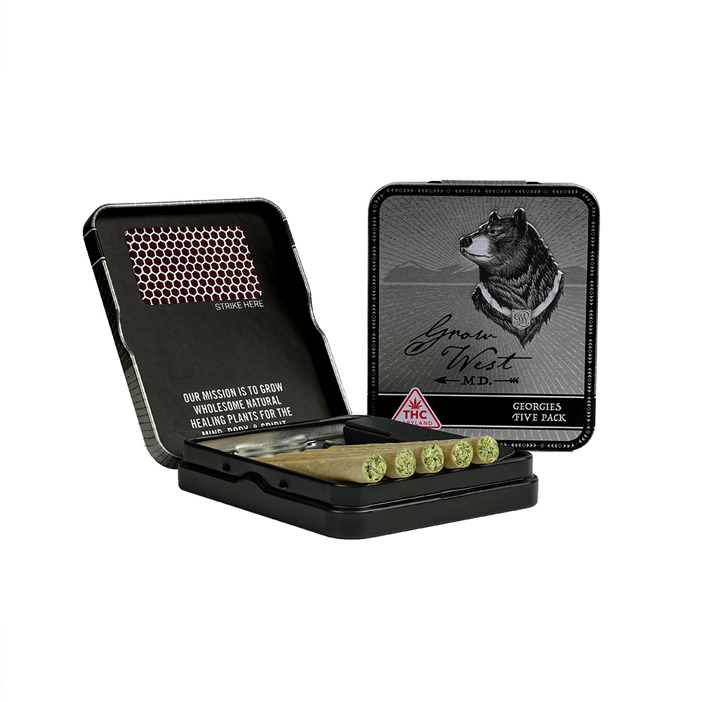 Photograph of Product: Goat Piss Georgies Pre-Roll 5-pack | 2.5g
