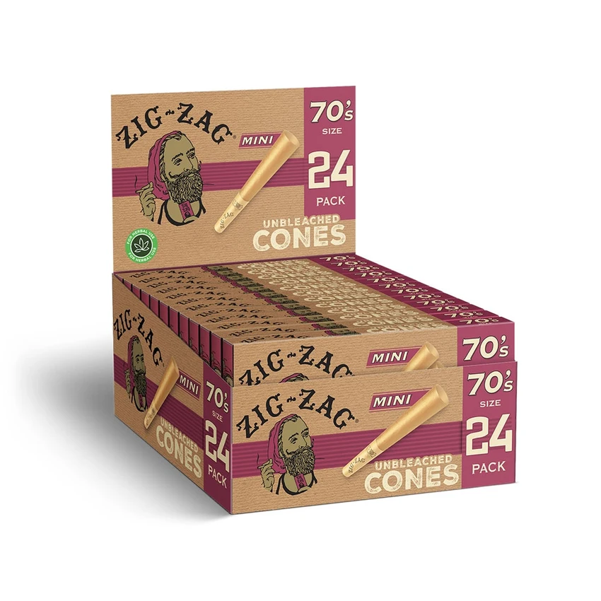 Photograph of product: Zig-Zag Cones Mini 24ct