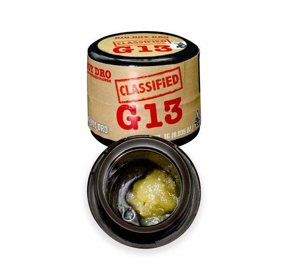 Photograph of product: G13 | 1g Wax
