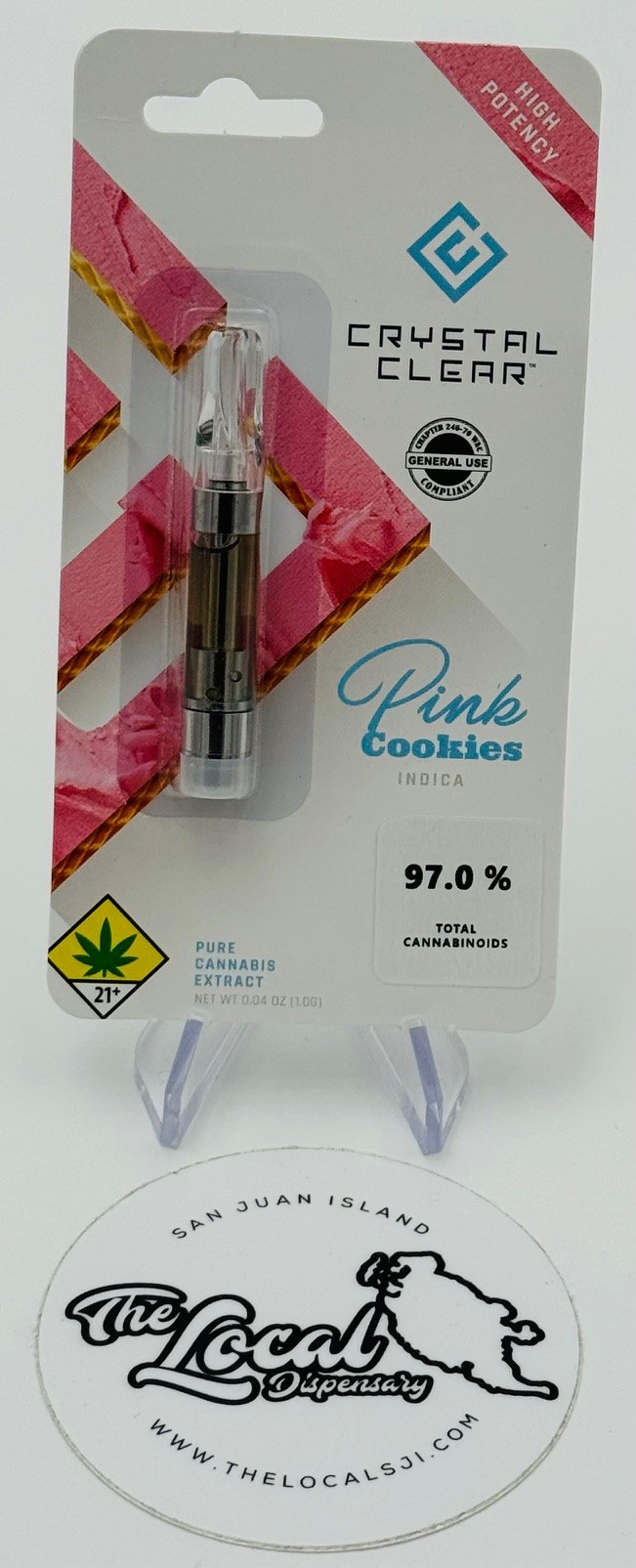 Photograph of product: Pink Cookies Cartridge