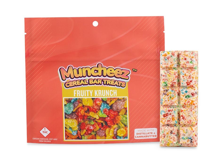 Photograph of product: Fruity Krunch | Muncheez Cereal Bar (100mg)