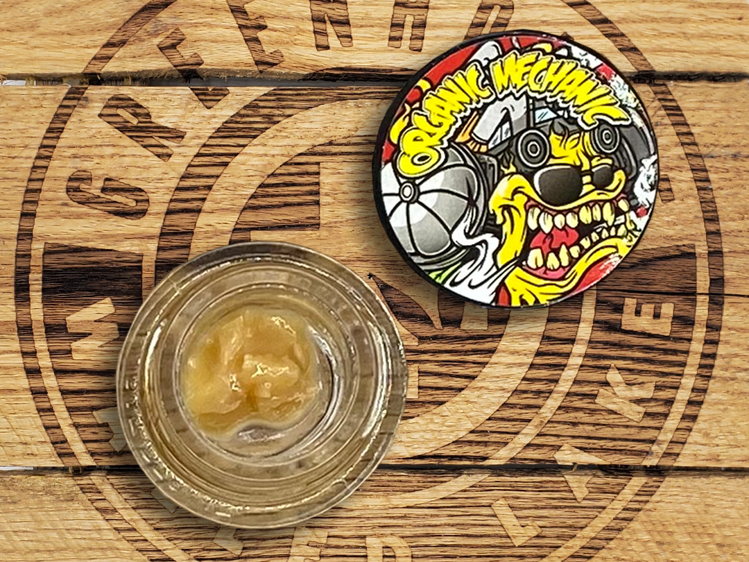 Photograph of product: Organic Mechanic | Rainbow Skittlez | 1g Live Rosin