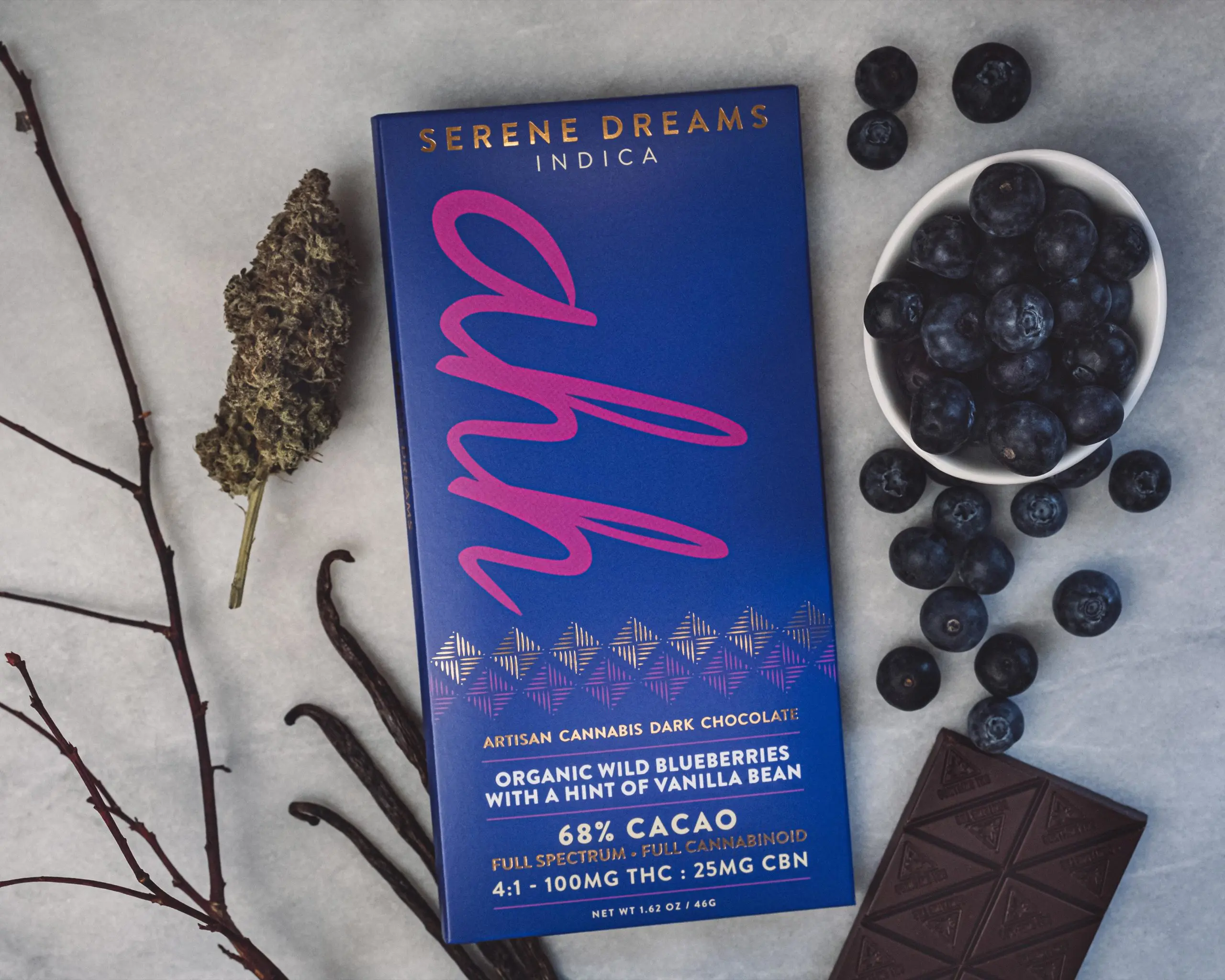 Photograph of product: Serene Dreams 4:1 | Chocolate | 100mg