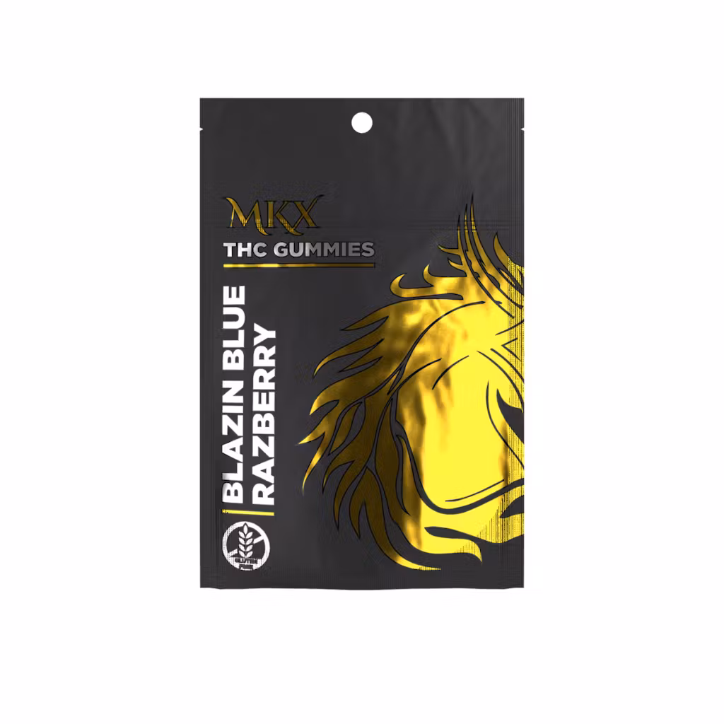 Photograph of product: Blazin Blue Raspberry Gummies | 20pk