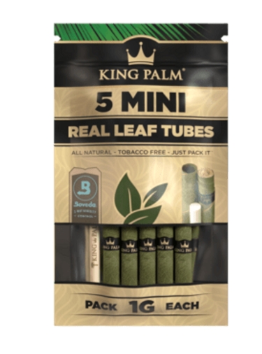 Photograph of product: King Palm | Mini Pre-Rolled Cone | 5 Pack