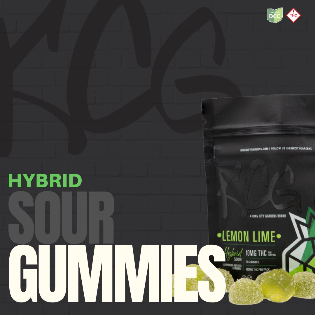Photograph of product: Sour Lemon Lime Gummies 10-pack | 100mg