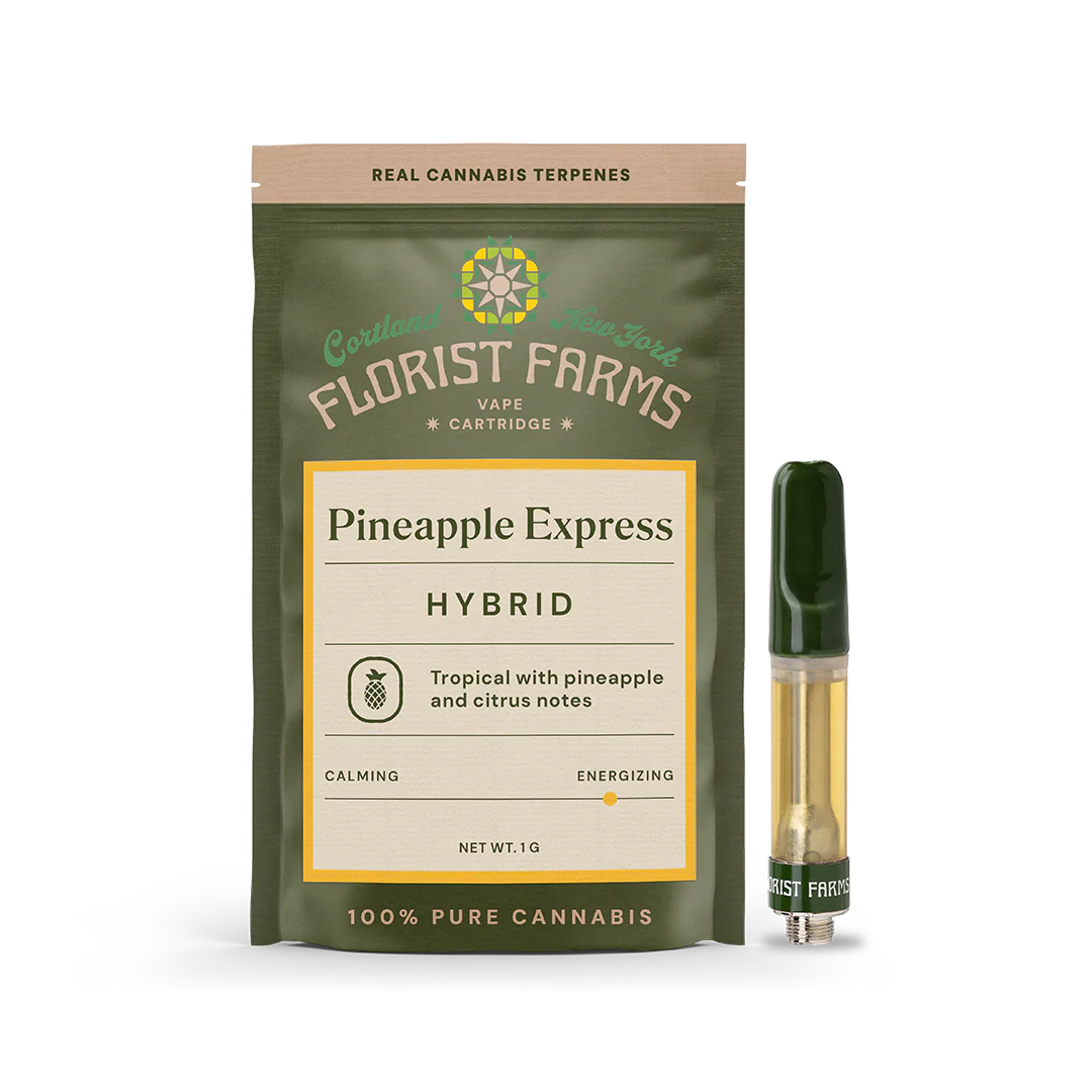 Photograph of product: Florist Farms | Pineapple Express Vape Cart 1g | Hybrid