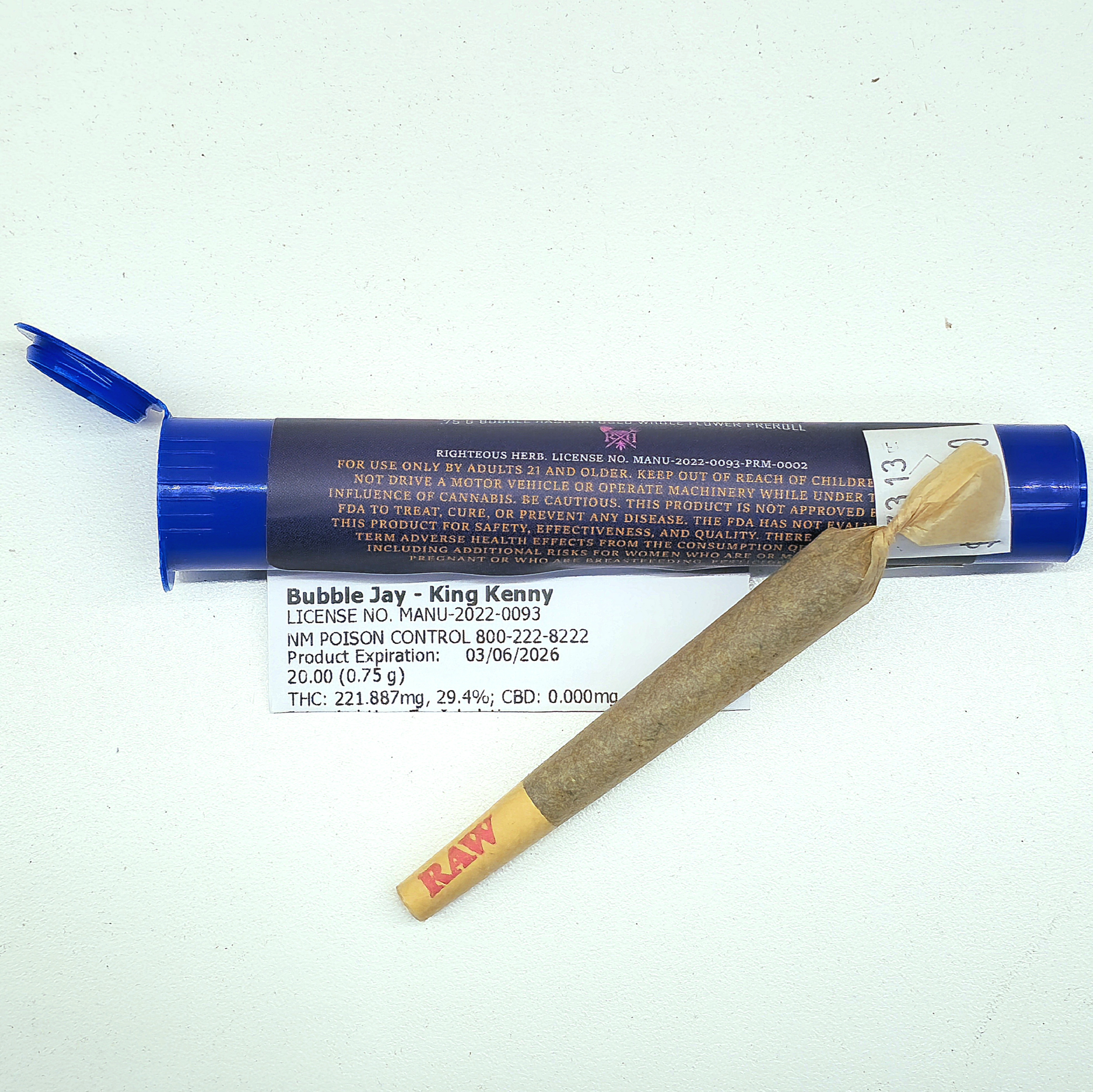 Photograph of product: Bubble Jay | King Kenny | Oui'd Mix Infused | 7313