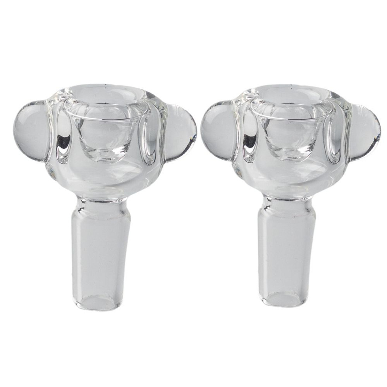 Photograph of product: Bowl - 14mm Clear Round Heavy Glass Bowl