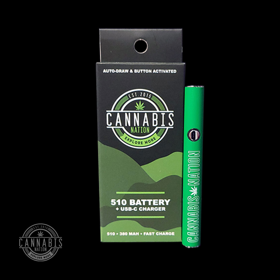 Photograph of product: Oui'd Nation | Battery | Green
