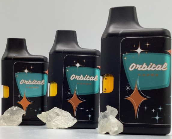 Photograph of product: Orbital AIO Vape - Orangeade (H) - 1g Liquid Diamond Disposable
