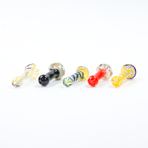 Photograph of product: Assorted Bulk Hand Pipes - Glass - 3.5"