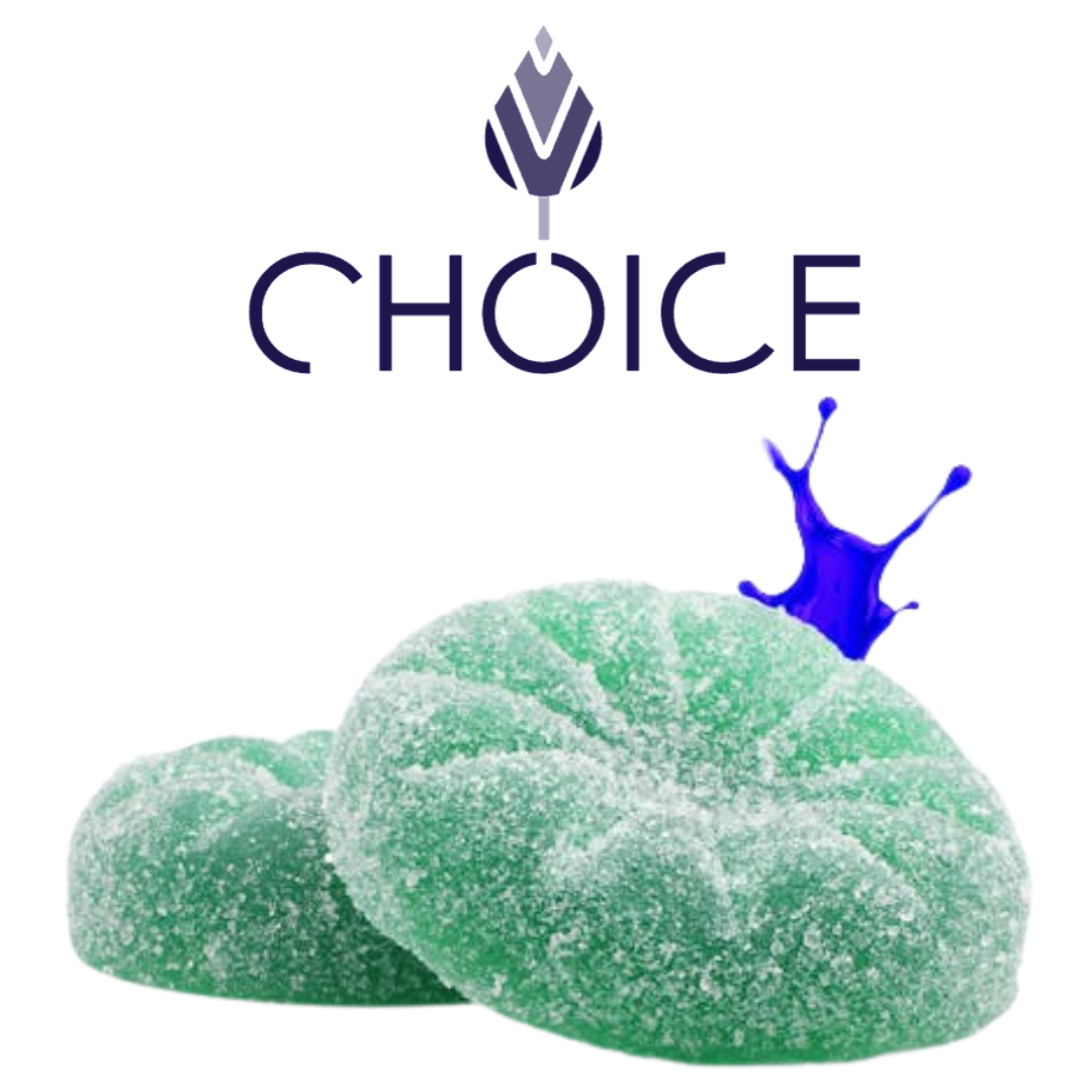 Photograph of product: Choice | Mega Chews 2pk | Big Azz Blue Razz | 200mg