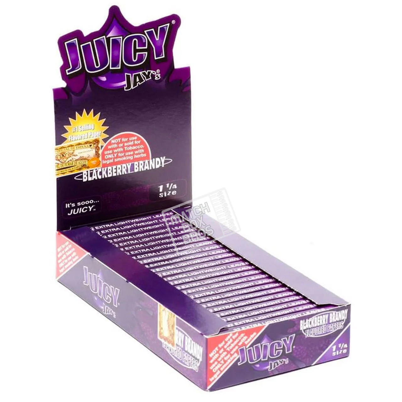 Photograph of product: Juicy J | Blackberry Brandy | Rolling Papers