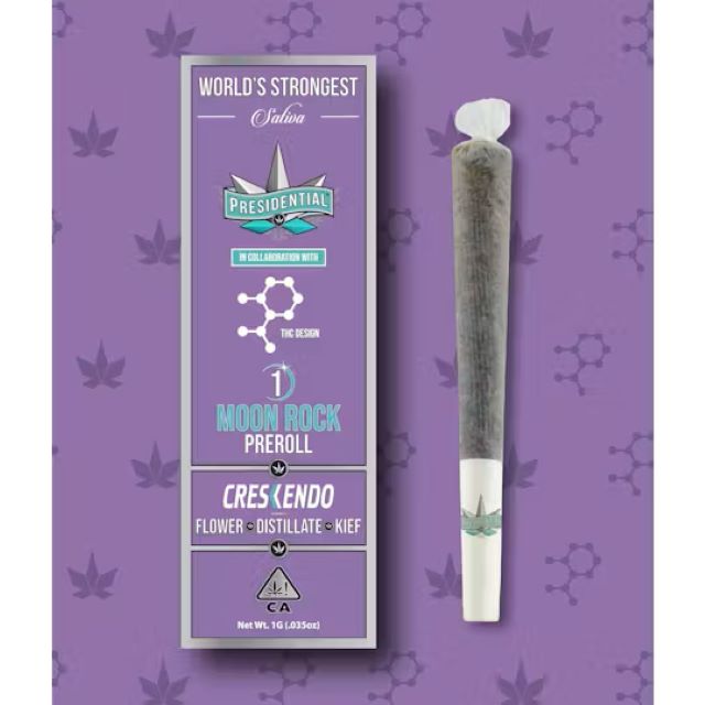 Photograph of product: PRESIDENTIAL | CRESCENDO - 1G PREROLL