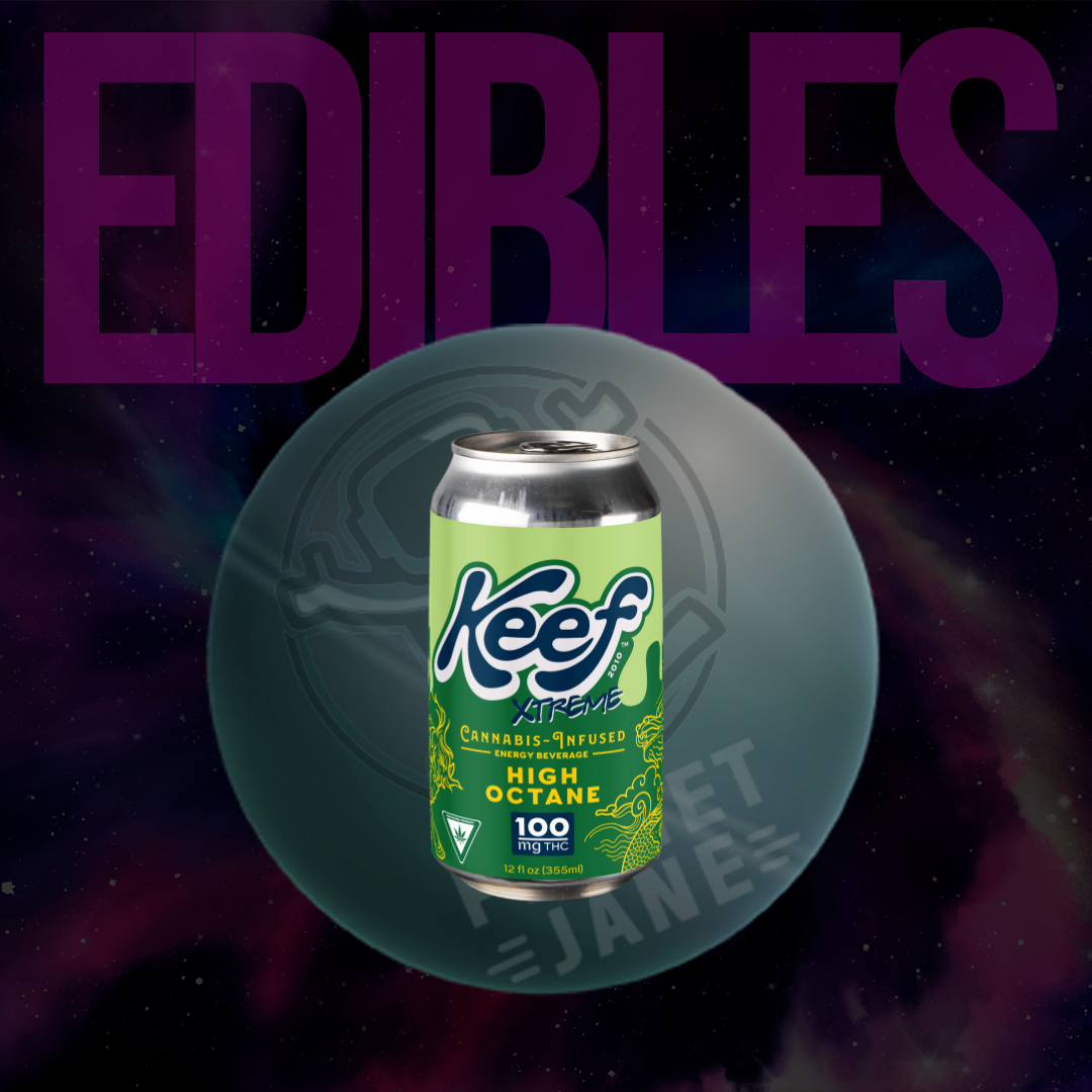 Photograph of product: 100mg Oui'd Infused Soda - High Octane + Caffeine