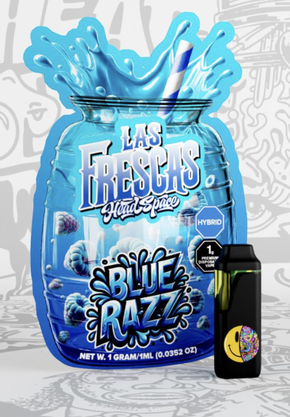 Photograph of product: Las Frescas AI0- Blue Razz (H)