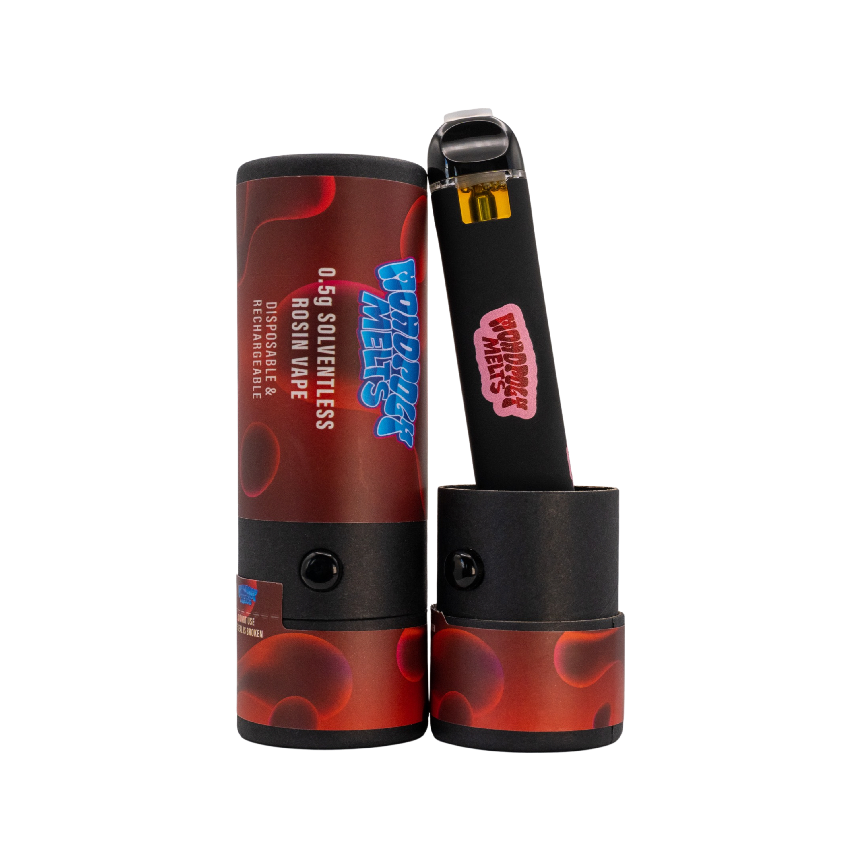 Photograph of product: Grape Cream Cake .5g Live Rosin Disposable Vape - Oui'd Hybrid - Monopoly Melts