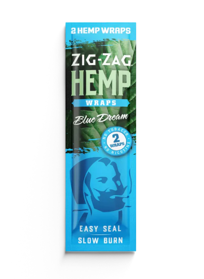 Photograph of product: Zig Zag - Hemp Wraps - Blue Dream