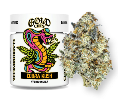 Photograph of product: Claybourne Gold Cuts 3.5g Cobra Kush