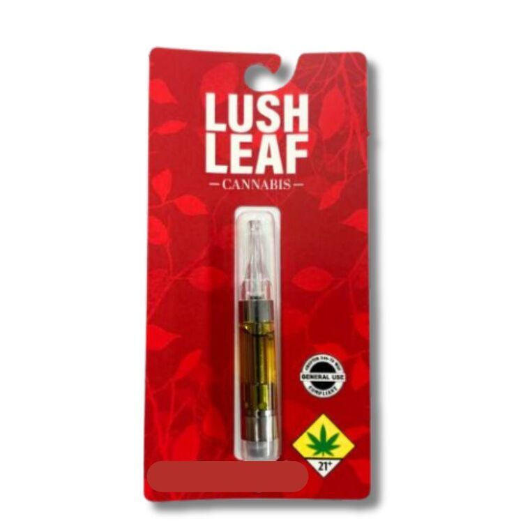 Photograph of product: Dirty Girl Distillate Cartridge (Lush Leaf)