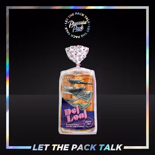 Photograph of Product: Pressure Pack x Dej Loaf- Loafed Up Runtz - 3.5g