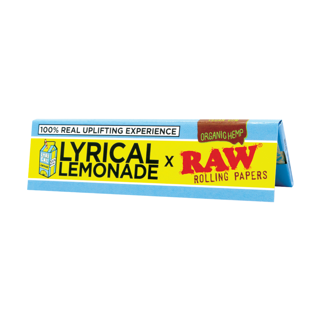 Photograph of product: Rolling Papers King Size Wide - *Lyrical Lemonade* RAW Organic Rolling Paper