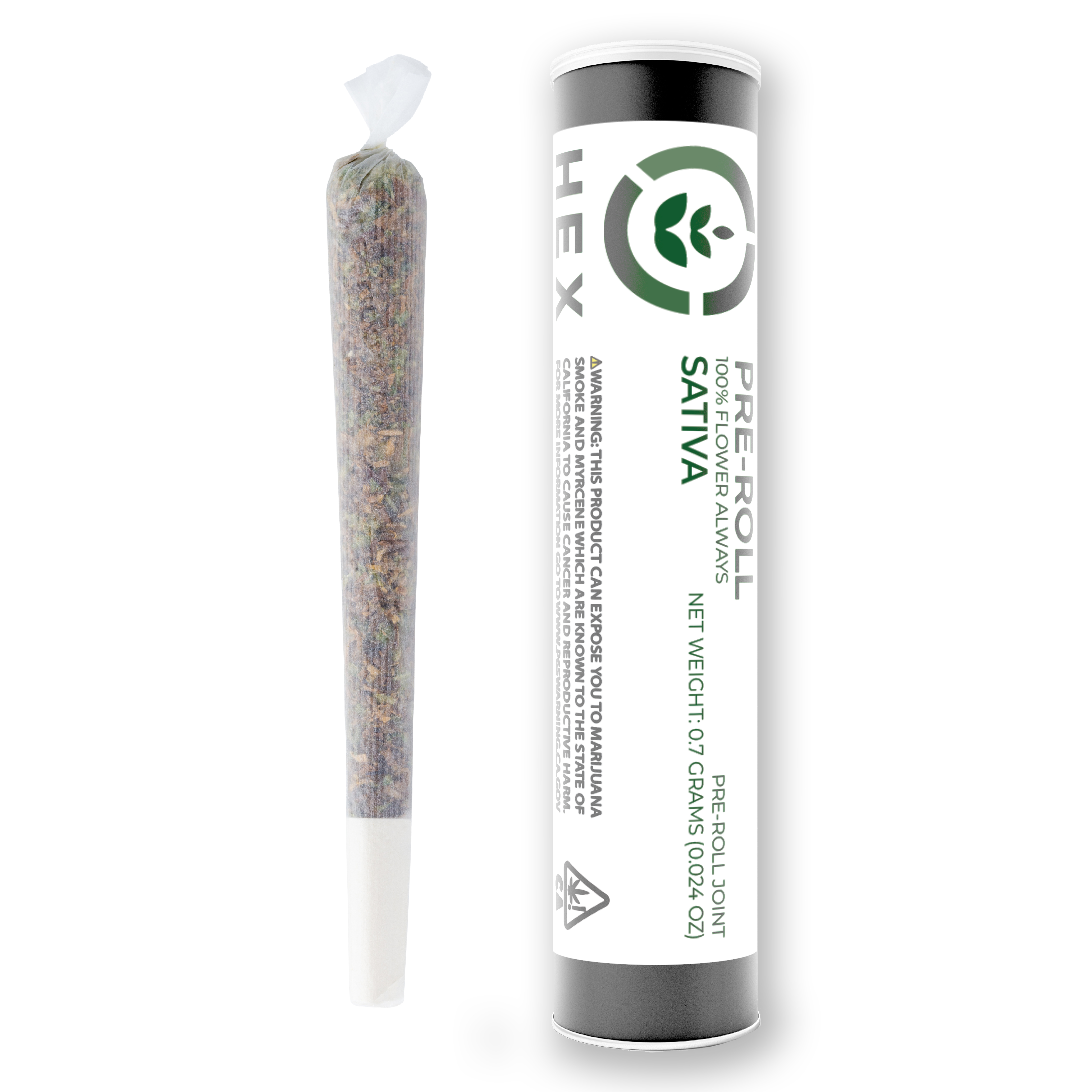 Photograph of product: Hex | Tropical Jack Pre-Roll | 0.7g
