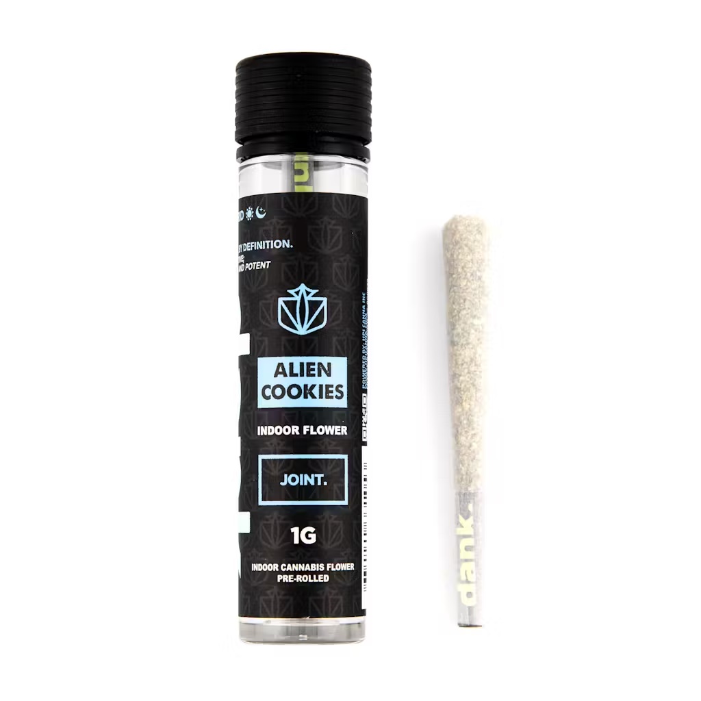 Photograph of product: ALIEN COOKIES 1G PRE-ROLL JOINT
