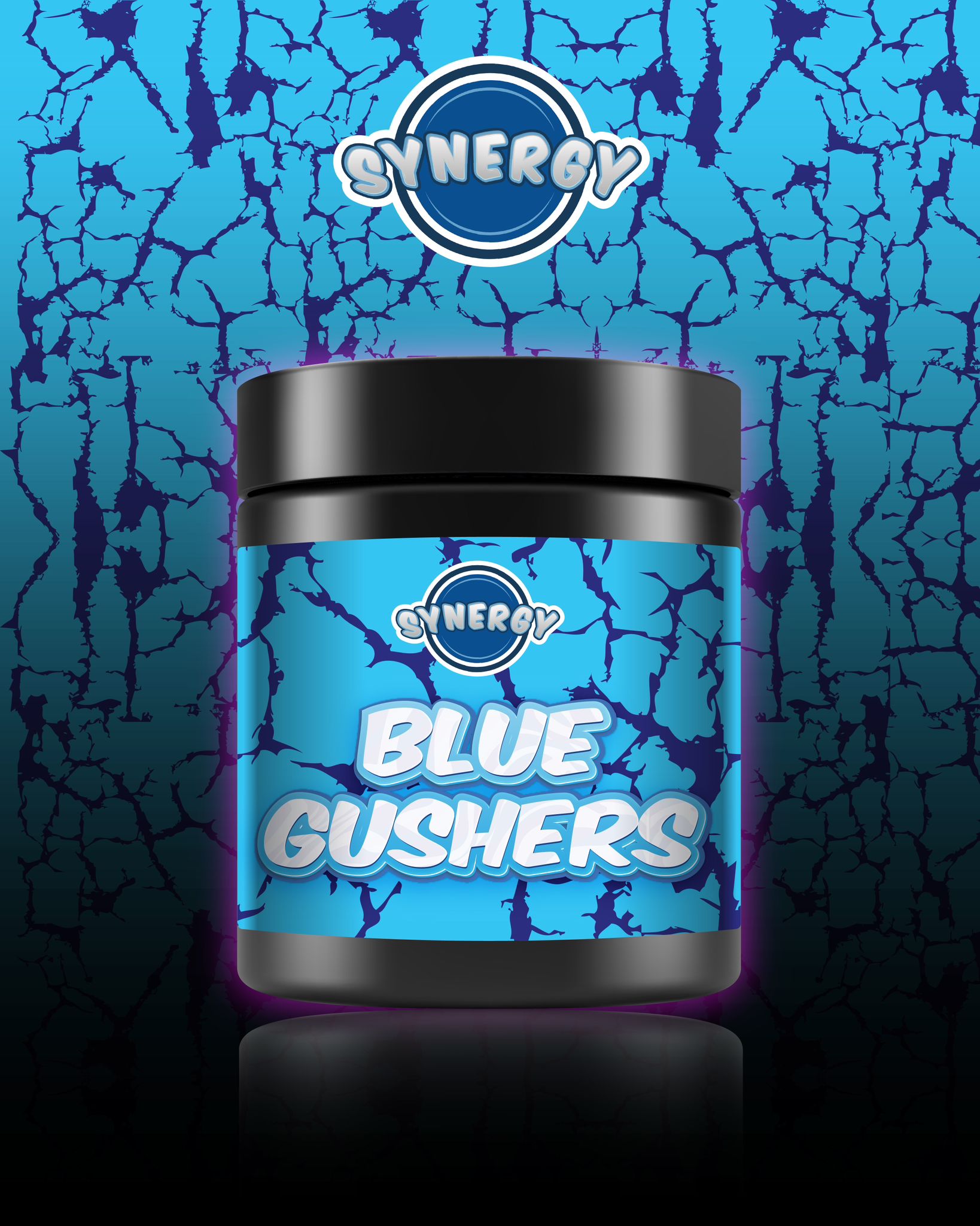 Photograph of product: Synergy | Blue Gushers | 5g Flower