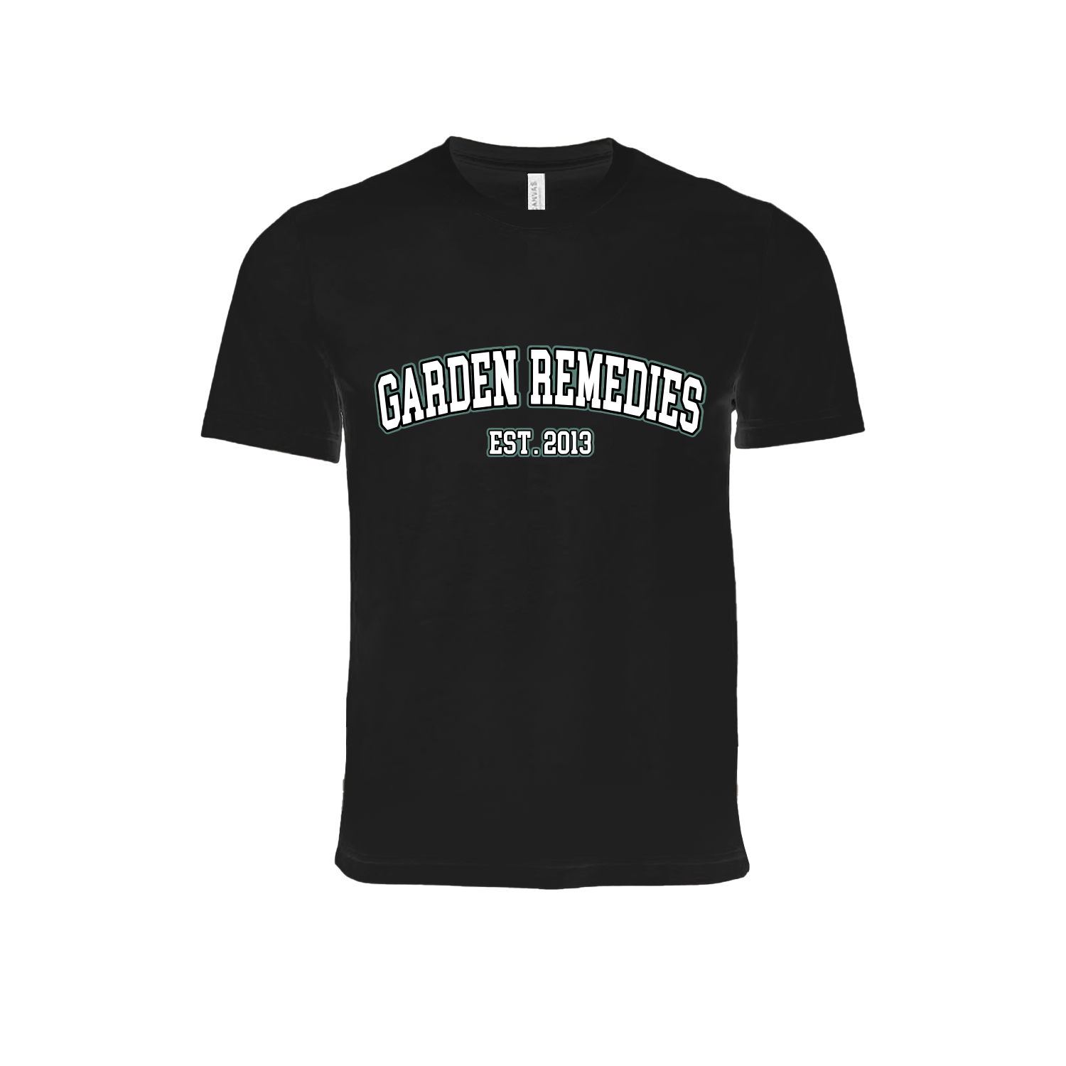 Photograph of product: Garden Remedies | T-Shirt | Black I 2XL