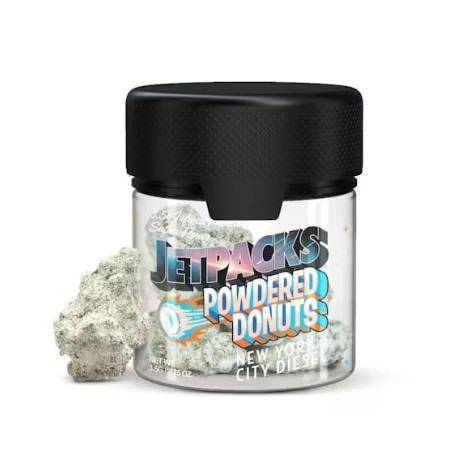 Photograph of Product: JetPacks | NYC Diesel | Powdered Donuts | Flower - 3.5g