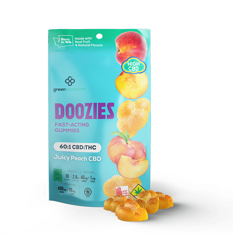 Photograph of product: Peach CBD 60:1 | 10pk