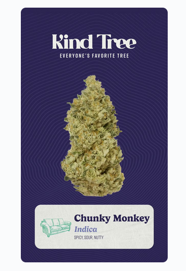 Photograph of product: Kind Tree - Chunky Monkey 3.5g Flower