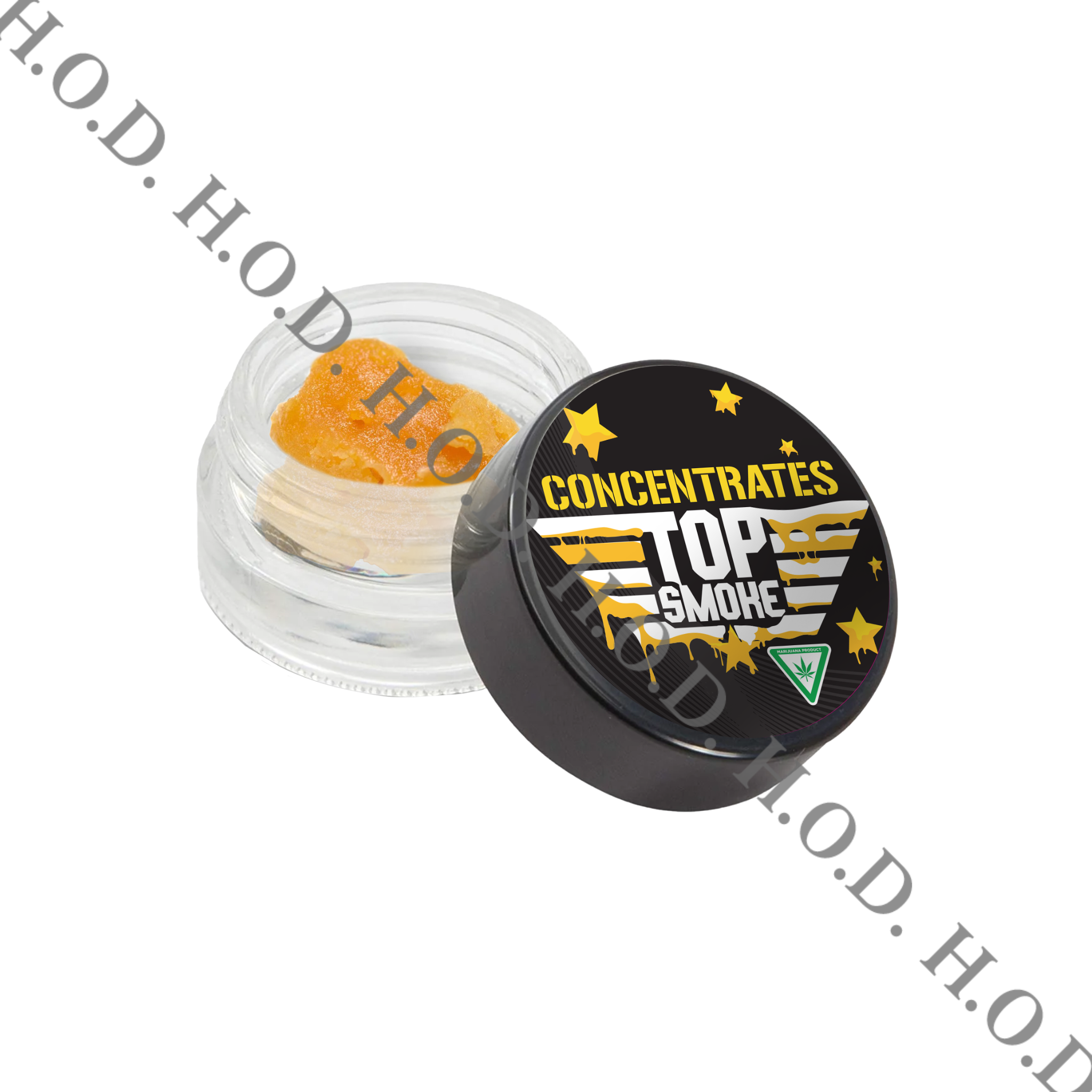 Photograph of product: Top Smoke Purple Punch Badder 1g