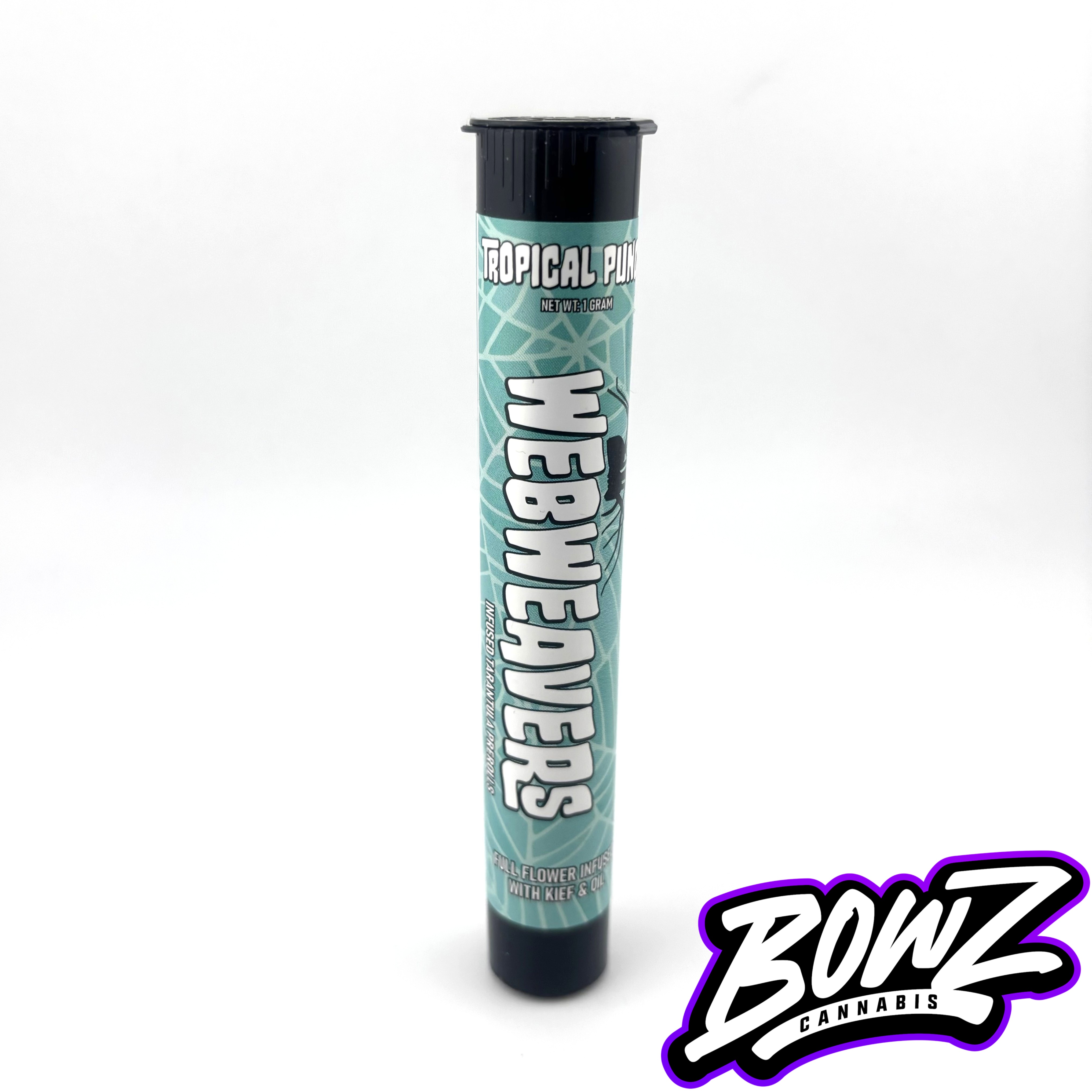 Photograph of product: Webweavers - Tarantula Infused Preroll - (1g) - **TROPICAL PUNCH** (4/$10)