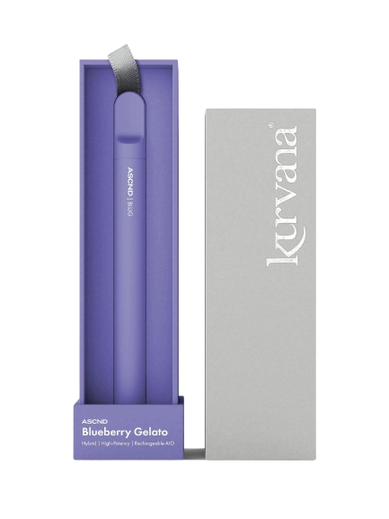 Photograph of product: Kurvana | Blueberry Gelato Ascnd All-In-One | 1g