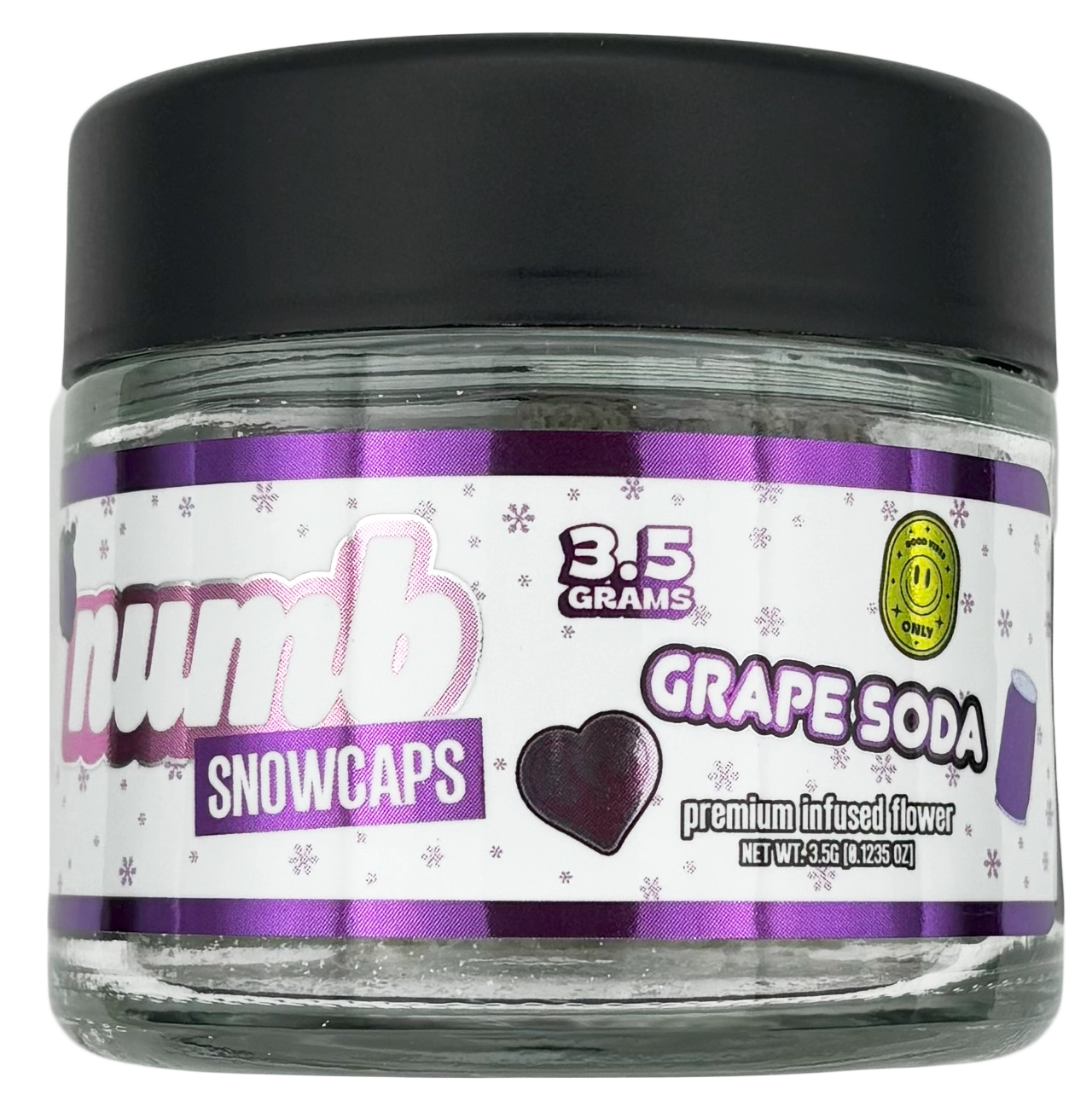 Photograph of product: Numb | Grape Soda | Snow Caps Concentrate - 3.5g