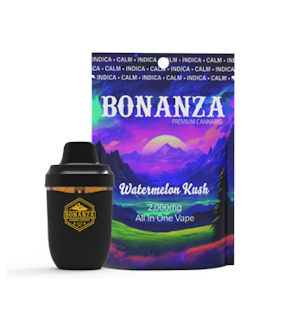 Photograph of product: Bonanza | Watermelon Kush | 2g AIO