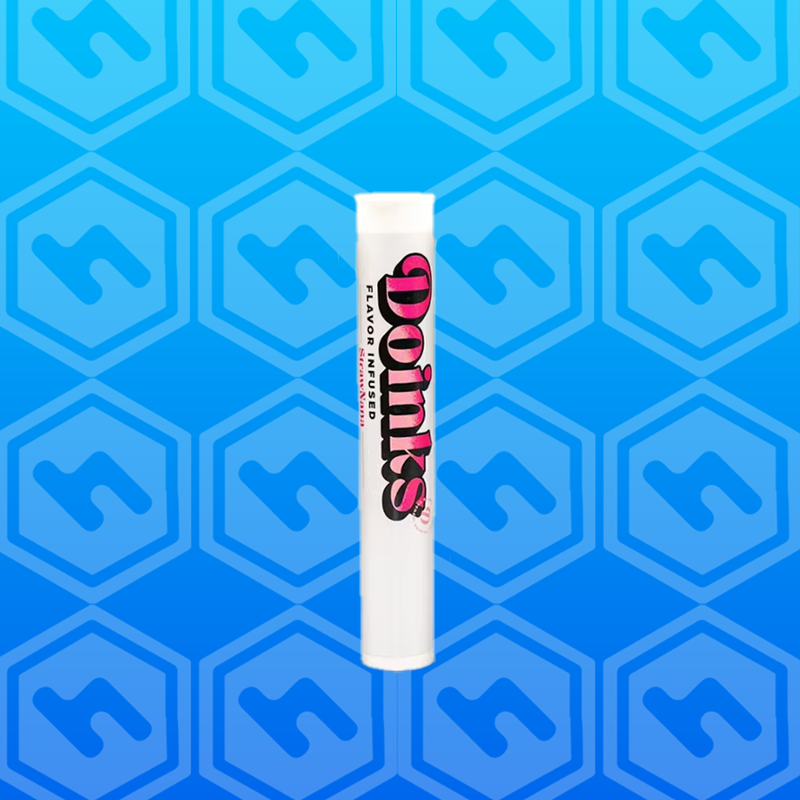 Photograph of product: Doinks | Strawnana 1g | Infused Pre-Rolled Joint | 1g