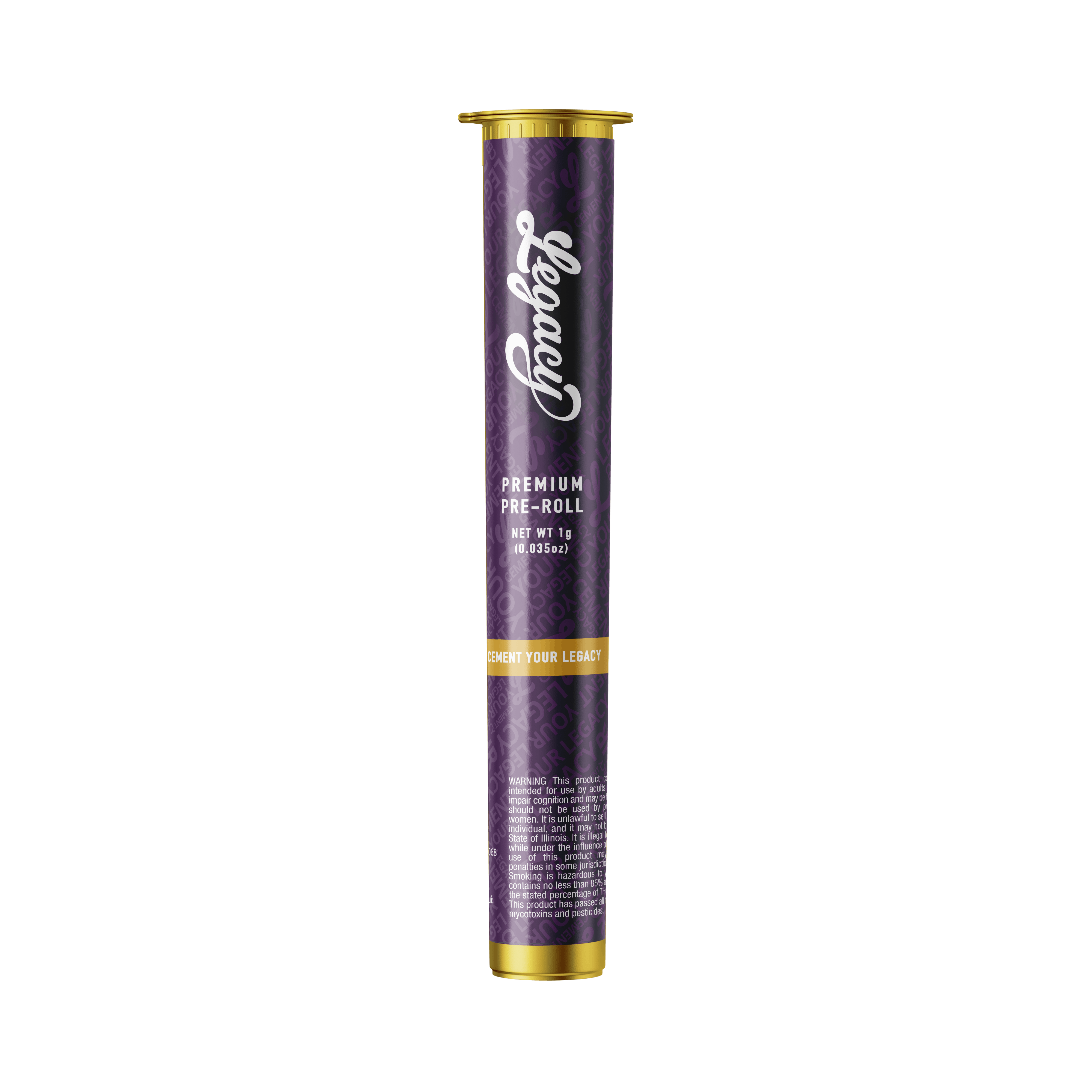 Photograph of product: Legacy | Pre-Roll | Sherbanger