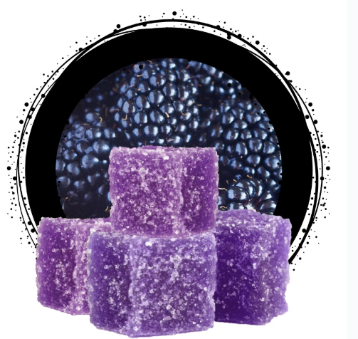 Photograph of product: [REC] Ozone | Blackberry-| 100mg Soft Chews
