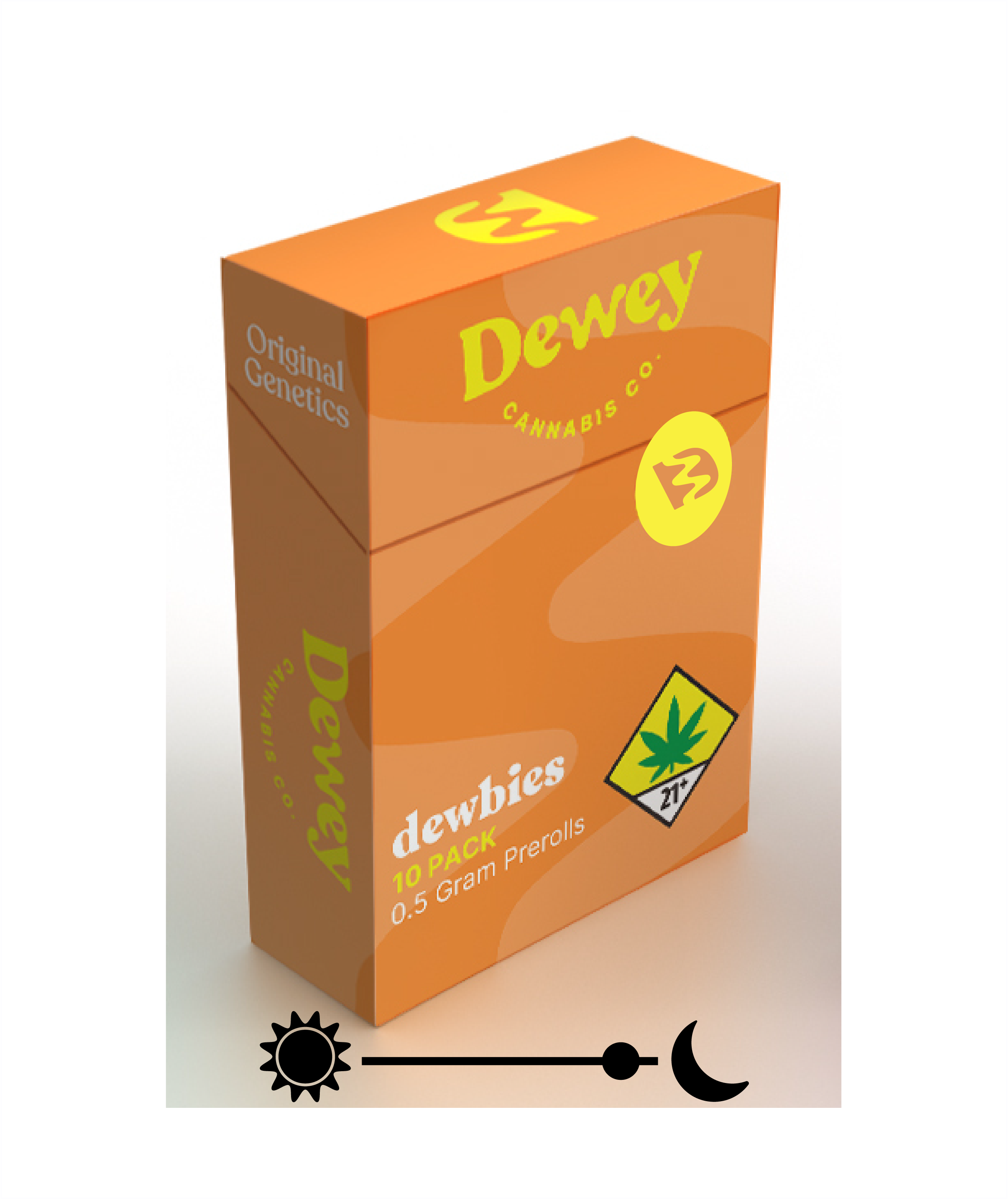 Photograph of product: Dewbie Pack  Prerolls - Island Cookies [10 x 0.5g]
