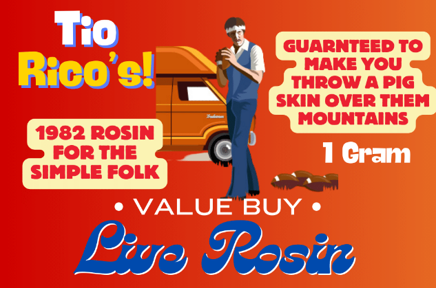 Photograph of Product: Tio Rico's - Live Rosin - (H) - 1g