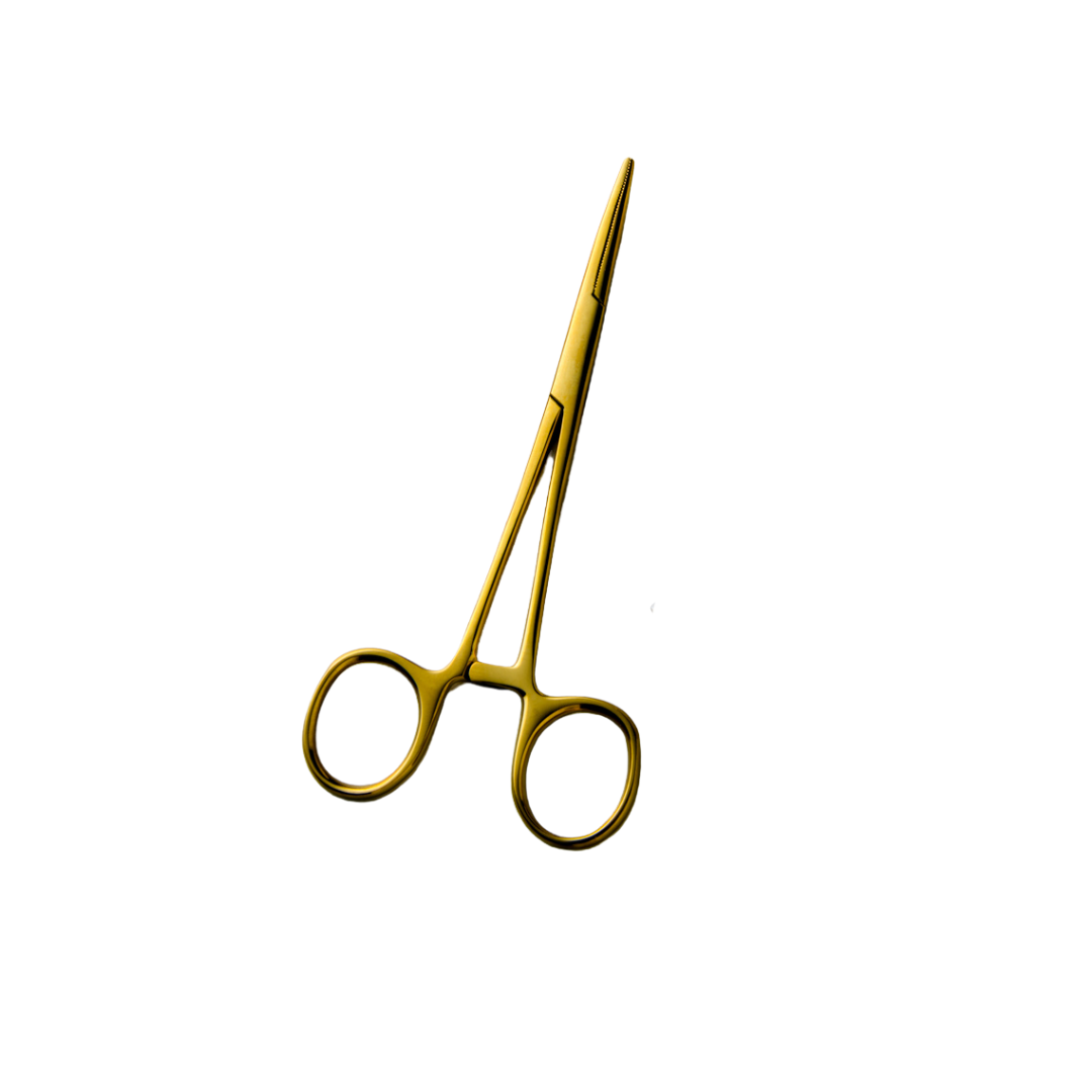 Photograph of Product: Hemostat Joint Clip & Poker Tool | Gold