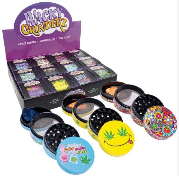 Photograph of product: Wacky Grinderz 4pc Grinder