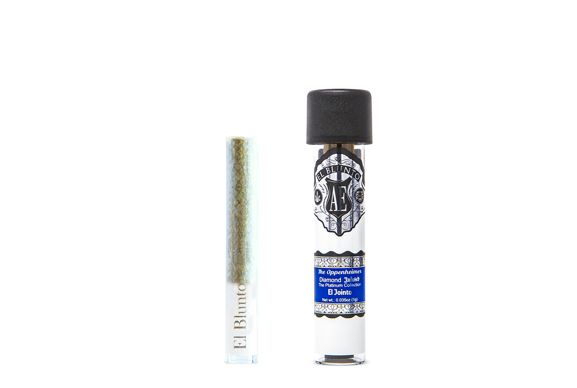 Photograph of product: The Oppenheimer Jointo - 1g Diamond Infused Preroll | El Blunto