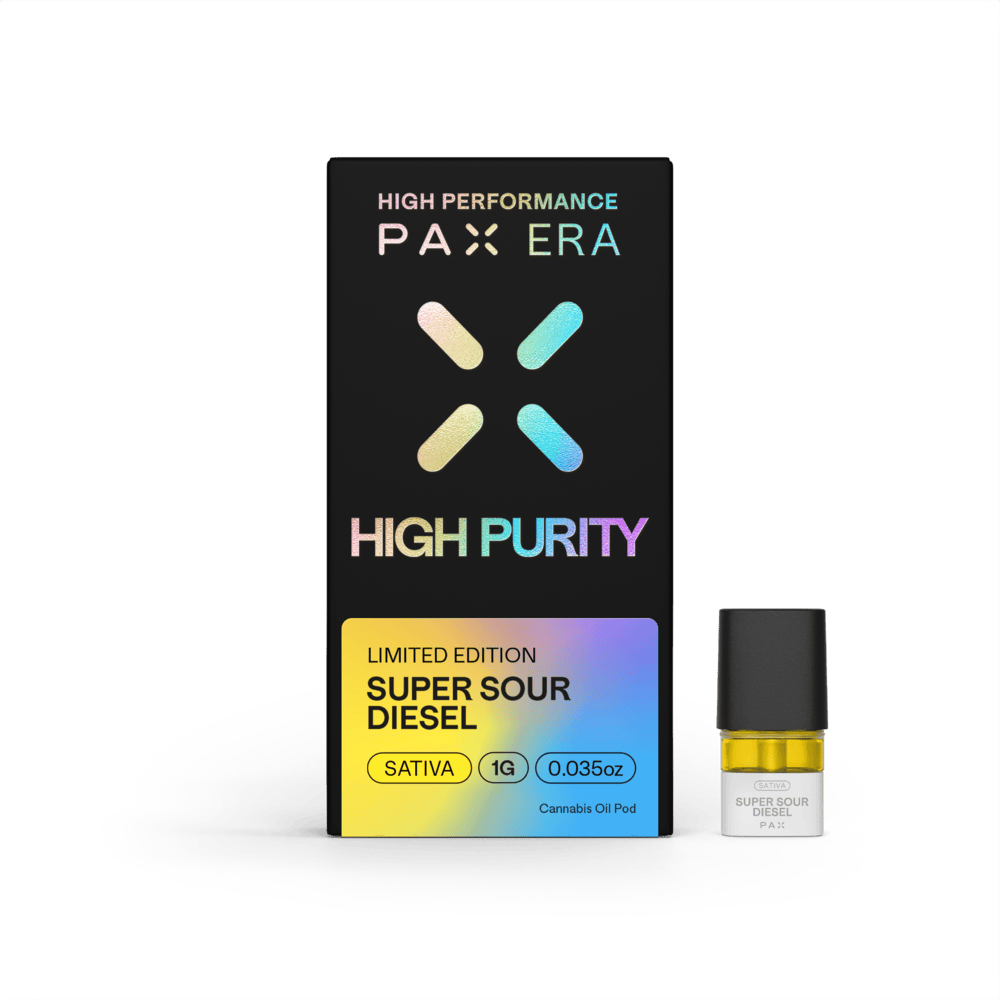 Photograph of product: Pax | Pod | Super Sour Diesel | High Purity |  1g