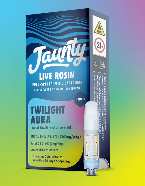 Photograph of product: Twilight Aura | 0.5g Live Rosin AIO